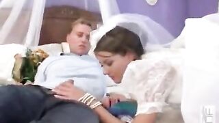 Group sex with a bride, a steamy wedding twist