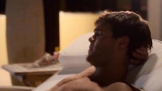 A selection of hot cumshots on the face of Jesse Rogers, a stunning blonde