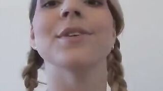 A man with a huge cock fucks his sexy girlfriend