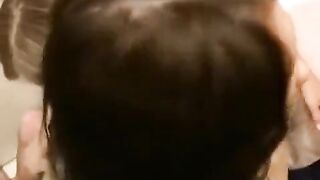 The guy jerked a young slut and then fucked her hard