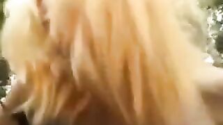 Young girl was caught for having sex in the park