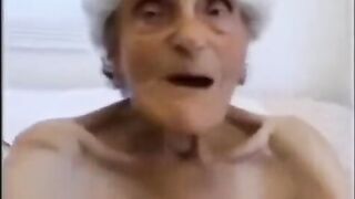 Grandma gets fucked and the video is finished