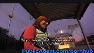 A pick-up guy fucks a whore right at the metro station in POV style
