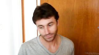 A young guy fucked his neighbor on the kitchen table in a dress