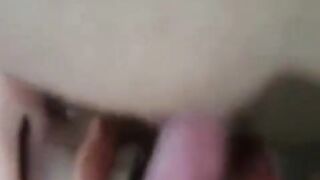 The guy tried to freeze the dick and pussy of a girl
