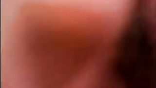 The guy made a friend sit on her knees and stuck his cock in her mouth