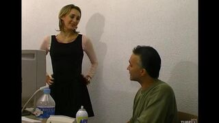 An old man fucked his younger sister in the ass