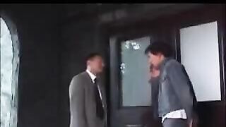 A Japanese girl is being bullied and tied up naked for the camera