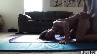 A guy fucked his sister at her home