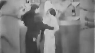 Old threesome porn from the year 1930
