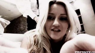 Busty blonde girl fucked in her anal in HD quality