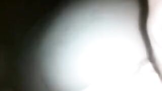 At night it was possible to get her juicy pussy on film