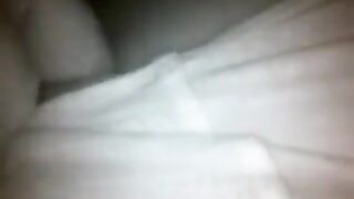 At night it was possible to get her juicy pussy on film