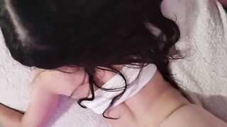 A guy pushed his dick in the girl’s pussy and she queefed, FUCK!