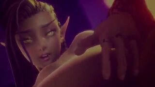 Hot woman Elaisha fucks like a slut in 4K and 60FPS