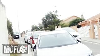 Serenia Keer got screwed on the side of the road by Jordi