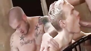 Three beauties fuck each other with three beautiful guys in an intense session