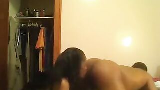 I punished the guy for disobedience with a strapon in a passionate bedroom scene