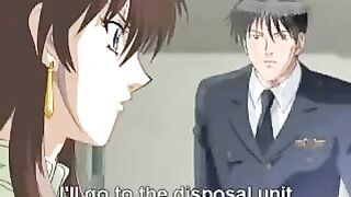 The captivating girl with big eyes showcases her passionate blowjob skills in this anime-inspired scene