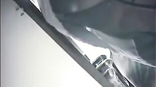 The girl was scanned at the store, but not in an intimate way