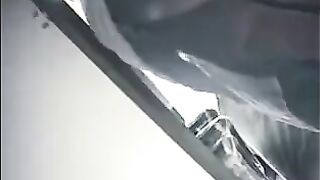 The girl was scanned at the store, but not in an intimate way