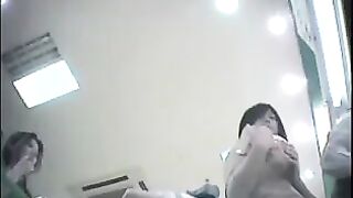 The girl was scanned at the store, but not in an intimate way