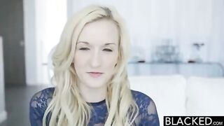 Fingered by a black man while she was getting fucked with a vibrator