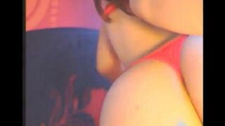 The girl was heavily fucked by a powerful vibrator