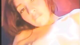 The girl was heavily fucked by a powerful vibrator