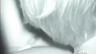A guy woke up from a dream and decided to fuck his sleeping hairy sister