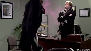 The boss compelled the employee to sex in his office