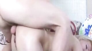 Hot deep anal sex with a mommy in a house environment