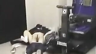 He took off his pants and fucked girlfriend's ass