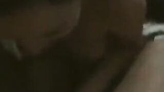The BBW dances naked in front of her husband, exciting him