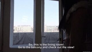 The tourist paid for the roof over his head in kind
