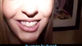 A young student is having fun with girls at a party