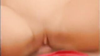 A blonde girl is fucking like an animal, showcasing her raw passion