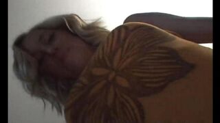 First creamy for the young blond Ellie Louise