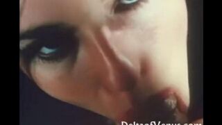 Classic FFM threesome with an amazing blowjob scene and cumshots