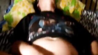 A cute, narrow girl has sex with her master on camera