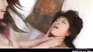 Beautiful naked Korean girls are having a great rough sex
