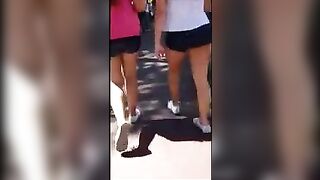 The student has a stunning figure and wanted to show it off