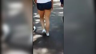 The student has a stunning figure and wanted to show it off