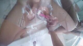 I came to my friend's house, and Karter Foxx screwed me in the shower