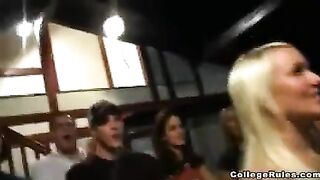 The girls get fucked at the party after drinking
