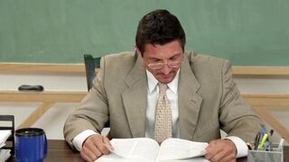 The student gets a good mark thanks to the teacher's intimate attention