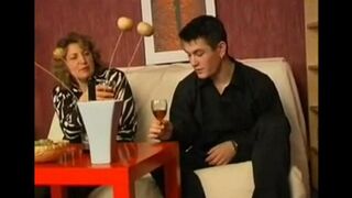 A drunken man was fucked by his mother