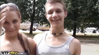 Two pretty girls were licked by a skilful guy