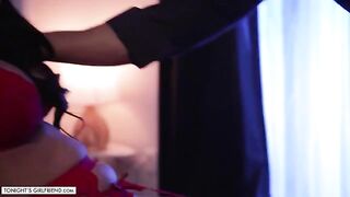 Jamie Michelle got fucked in sexy lingerie by a hotel admirer