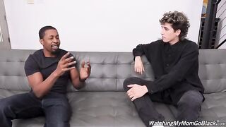 My mom is getting fucked by a black guy, I feel so ashamed